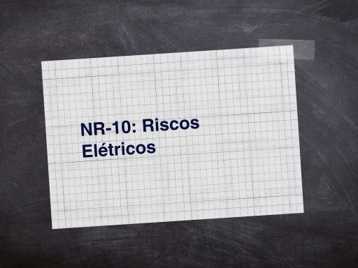 NR-10: Riscos Elétricos - SEP -